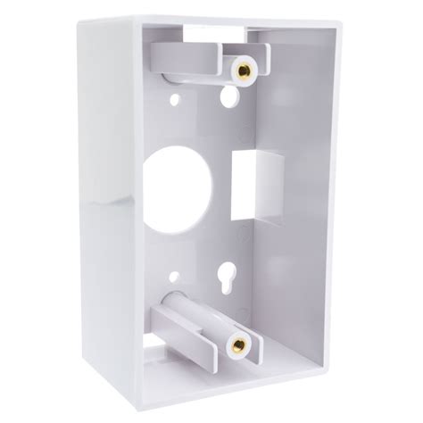 panduit single gang junction box|1 gang surface mount box.